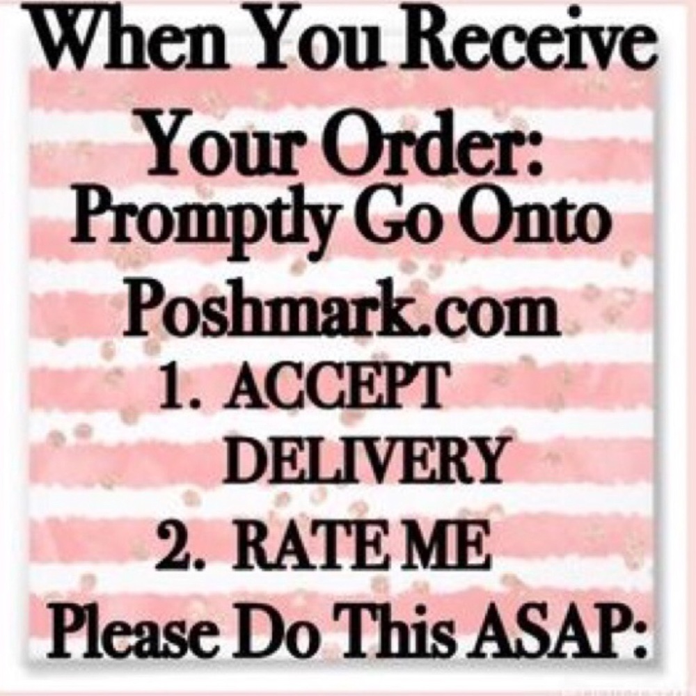 ACCEPT YOUR ITEMS PLEASE